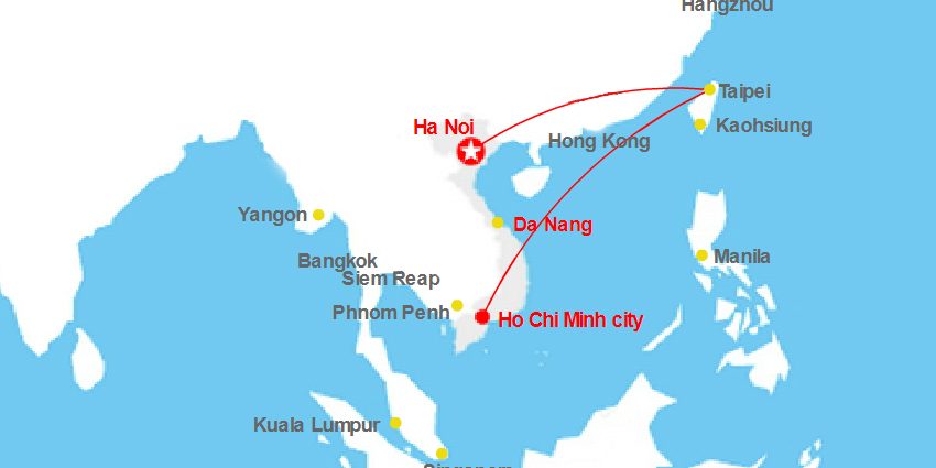 Chuyển hành lý bằng đường hàng không đến Đài Loan Chuyển hành lý bằng đường hàng không đến Đài Loan