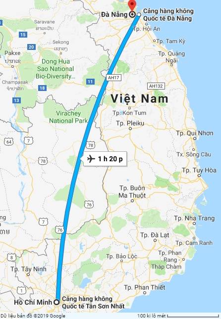 chuyển phát nhanh tài liệu từ thành phố Hồ Chí Minh đi Đà Nẵng