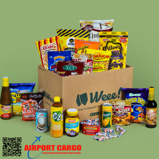 Dịch vụ vận chuyển bánh kẹo bằng đường hàng không đi Nga Dịch vụ vận chuyển bánh kẹo bằng đường hàng không đi Nga