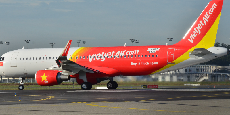 jet Các hãng hàng không ở Việt Nam – Vietjet Air