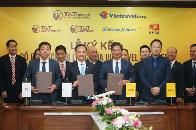 T&T Group Trở Thành Cổ Đông Chiến Lược Của Vietravel Airlines T&T Group Trở Thành Cổ Đông Chiến Lược Của Vietravel Airlines