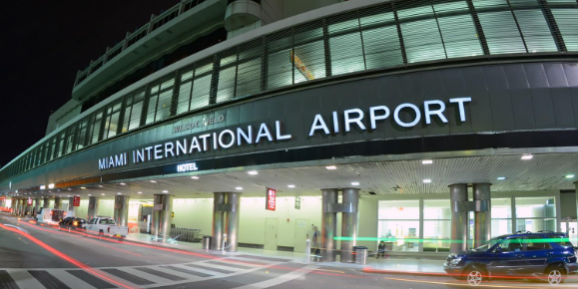 Cước vận tải hàng không từ Sân bay quốc tế Miami đến sân bay Tân Sơn Nhất