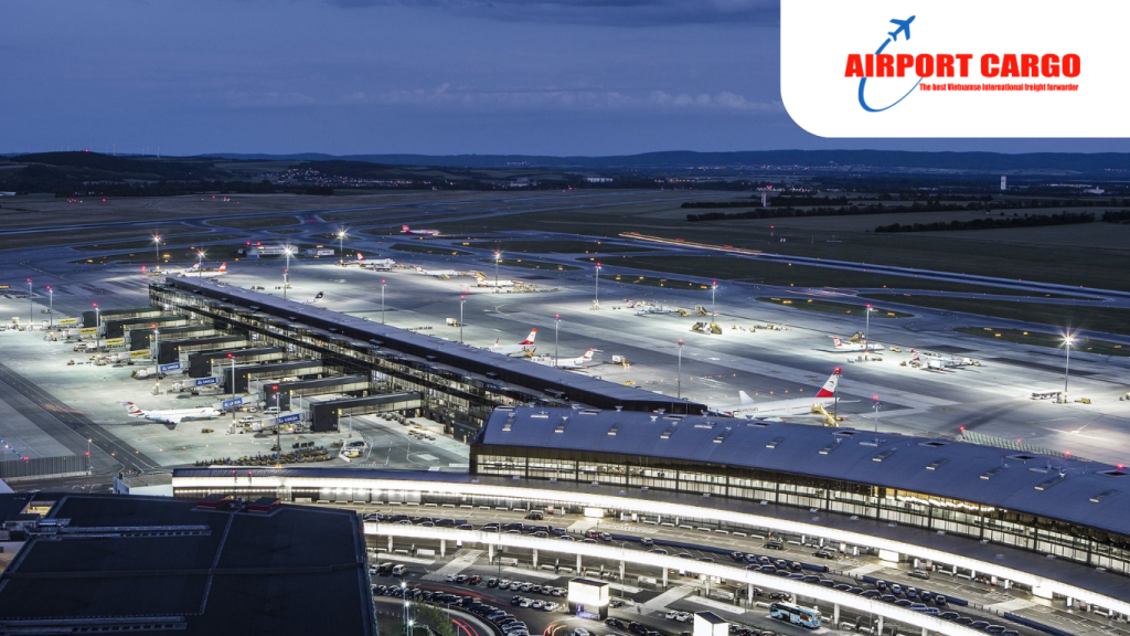 Booking vận tải hàng không từ TP. Hồ Chí Minh đến sân bay quốc tế Vienna (VIE – Áo)