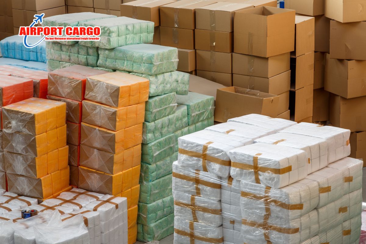 Hàng thực phẩm được bảo quản thế nào trước khi lên máy bay?