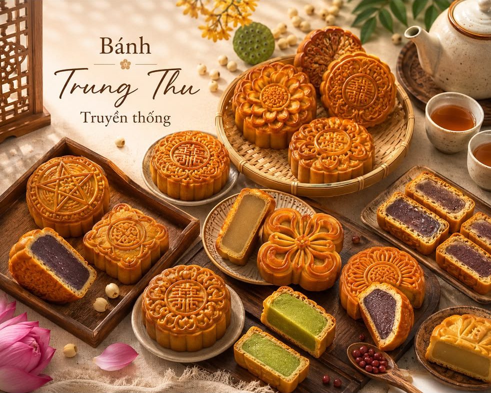 Gửi bánh trung thu đi Châu Âu